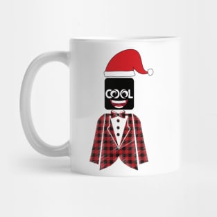 Buffalo Christmas COOL SANTA CARTOON Mug